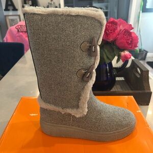 Rocket Dog Atilla Winifred Wool Dark Grey Women's Boots